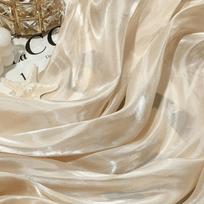 Reflective Surface Liquid Satin Fabric Water Gloss Texture Lightweight Material Shiny Satin Fabric Soft Texture L