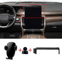 for GMC Yukon 2025 2026 2027 LHD  Mobile Phone Bracket, Dashboard Mount Simple tallation Car Accessories TYPE J Black black