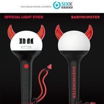 Kpop šviesos lazdelė BABYMONSTER gerbėjams Bluetooth LED koncertinė plojimų lazdelė Šviečianti lazdelė Rankinis žibintuvėlis Scenos rekvizitas Muzikinio pasirodymo dovana mergaitėms ir berniukams black
