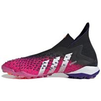 Adidas Predator Freak+ Laceless TF Demonskin - Shock Pink Men Sneakers Core-Black Cloud-White FW7239 41⅓ black