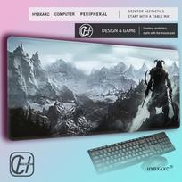 HYBXAXC SKYRIM ŽAIDIMŲ pelės kilimėlis Pelės kilimėlis Žaidimų priedai Stalo kilimėlis Stalo kilimėlis Žaidimų kilimėliai Pelės biuro kilimėliai 900x400x2mm