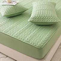 100% Vandeniui atsparus čiužinio užvalkalas, Medvilninė paklodė su gumyte, Hipoalerginis, Kvėpuojantis, Lygus, 3D oro audinio čiužinio užvalkalas Only 1PC Pillowcases