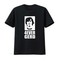 4ever Gerd Muller T Shirt S 3xl Long Or Short Sleeves Vintage Washed Top For Everyday Wear Versatile Comfortable Stretched 4XL black