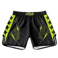 Men Women Boxing Shorts MMA Muay Thai Training Pants Quick Dry Stretch Sport Combat Sports XXXL Recommended Height 175cm black