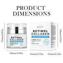 XUEYI Niacinamide & Retinol Anti-Wrinkle Collagen Face Cream Capsules white