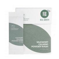 ISNTREE Mugwort Calming Powder Wash 25g – Enzyme Facial Cleanser for Gentle Exfoliation & Pore Care white