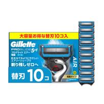 Gillette Gillette Electric Shaver Replacement Gentle on ProGlide Air [Authentic] Blades, 10-Pack, Men's Skin, mėlyna