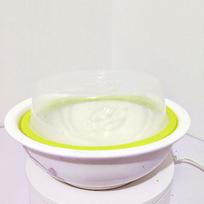 Oven Food Cover Plastic Microwave Bowl Splatter Lid Heat-resistant Heating Protector geltona