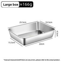 Sandarus šaldytuvas Biuro darbuotojas Vaisių pietų dėžutė su dangteliu Maisto dėžutė Large box gray
