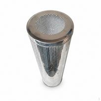 Nerūdijančio plieno krosnelės vamzdžių priedai malkomis kūrenamoms krosnelėms: apsauga nuo nudegimo tinklelis, alkūnės ir čiaupas 8cm Anti-Scald Mesh