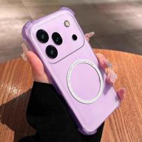Soft Matte Candy Casing for HONOR 600 Pro Aesthetic Translucent Drop Protection Case HONOR 600 Pro violetinė