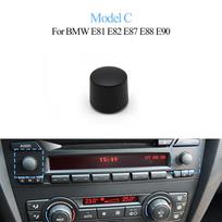 Dashboard Radio Audio CD Player Volume Rotary Switch Button Knob For BMW 1 3 Series E81 E82 E87 E88 E90 E91 E92 E93 E84 E89 black