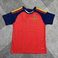Spain 2026 World Cup Home Away Soccer Jersey Short Sleeve Player Version Moda Modal Fabric Men Women Adult Large