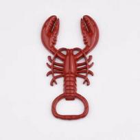 Metal Lobster Corkscrew Bottle Opener Multifunctional Creative Jar Opener Food Grade Material for Kitchen Bar Gift for Men A2 white