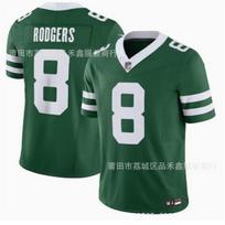 NFL New York Jets Custom Football Jersey Rogers 8 Gardner 1 5 20 Cotton Mesh Team Sport Uniform Men Women XXXL white