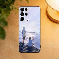 L-Link Click Donghua Phone Case For Samsung S25,S24,S21,S22,S23,S30,Ultra,S20,Plus,Fe,Lite Black Shell Samsung S305G white