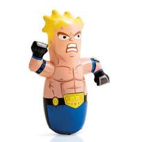 Parent Child Toys Tumbler Boxing Inflatable Punching Bag Boys Games Sport Toys Christmas Birthday Gift for Boys Girls beige