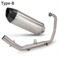 CFMOTO 250SR Track Edition and 250NK Full System Modified Exhaust gray