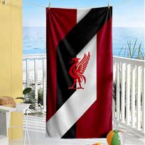 Liverpool paplūdimio rankšluostis Super minkštas mikropluošto greitai džiūstantis audinys Patogus lengvas 80cmx160cm(31x63inch)