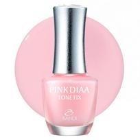 BANDI Nagų kietiklis Pink Diaa Tone Fix 7ml - Rožinis atspalvio korektorius, Maistingas, Korėjietiškas 7ml white