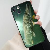 Lydekos Žvejybos Masalas Telefono dėklas iPhone 17 Pro Max 14 13 12 11 15 16 Pro Max mini 15 16 Plus 16e 17 Air Cover iPhone 11Pro MAX gray