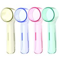 Toothbrush Dustproof Covers Caps Compatible with Braun Oral B Replacement Brush Heads Electric Toothbrush Head Cover Protectors white