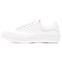 Alexander McQueen Deck Plimsoll Lace Up Sneakers 'White' Women's 667245WIAB69065 39 white