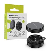 Mobile Origin AirTag baterijos ilgintuvas A8, juodas, su CR2477 baterija