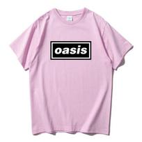 Hip Hop Streetwear Live'25 Oasis-s Band Tshirts Round Neck Cotton Unisex Tee-shirt Summer Casual Graphic Printing T-shirt Tops 3XL white