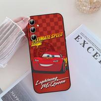 Automobiliai L-Žaibas M-Makvynas Telefono dėklas Samsung Galaxy S21 S22 S23 S24ULTRA S25ULTRA FE Ultra Plus5G A52S S26 Minkštas dėklas S25-1
