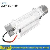 Stainless Steel Mesh Ozone Generator: Eliminates Formaldehyde & Odors, Disinfects Instantly, Ready to Use, No Consumables Needed 10g - 110V white