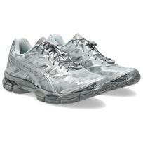 ASICS x CECILIE BAHNSEN Gel Cumulus 16 Tinklelis, Tekstilė, Sintetinė Oda Žemi Bėgimo Bateliai Su Griebtuvu Moteriški Pilki Sidabriniai 1203A762-020 37.5 gray