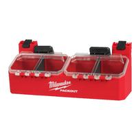 Milwaukee dvigubas priedas su dviem talpyklomis PACKOUT™ įrankių dėžei