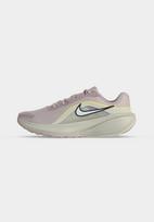 NIKE Bėgimo batai 'DOWNSHIFTER 14' geltona / rusvai pilka / orchidėjų spalva / balta