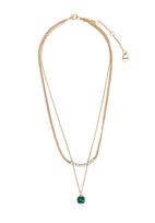 DKNY Grandinėlė safyro / auksas / balta