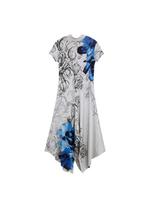 Desigual Suknelė mėlyna / juoda / balta