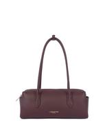 LANCASTER Paris Rankinė su ilgu dirželiu 'Lancaster Sac trotteur Zippé Donna Cube Bordeaux Foncé' violetinė-mėlyna