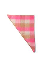 Zwillingsherz Šalikas 'Karo' kremo / kupranugario / šviesiai rožinė / margai rožinė