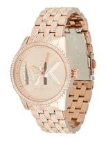 MICHAEL Michael Kors Analoginis (įprasto dizaino) laikrodis 'RITZ' rožinio aukso spalva