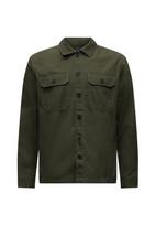 JACK & JONES Marškiniai 'JCOFUSION CLASSIC' tamsiai žalia