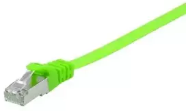 Equip Cat.6A U/FTP plokščias tinklo kabelis, 2,0 m, žalias, 2 m, Cat6a, U/FTP (STP), RJ-45, RJ-45, žalias