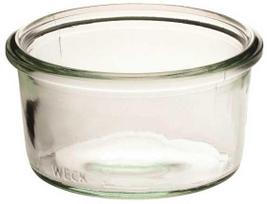 Multiline Weck patentinis stiklainis 165 ml Ø8.8x4.65 cm be dangtelio Stiklas, vnt