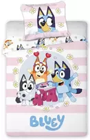 MCU Bluey Junior Patalynė 100x135 cm – 100 procentų medvilnė