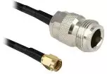 Delock Antenos kabelis RP-SMA kištukas > N lizdas LMR195 1m