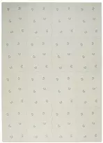 3 Sprouts 3 daigai – EVA putplasčio kilimėlis – mėlynių pilkšvai rudas – 171 cm x 123 cm x 1 cm
