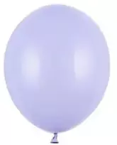 Party Deco Pasteliniai šviesiai violetiniai balionai 100 vnt. 5"