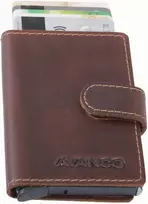 Kortelių dėklas AVANCO 487-36-08 RFID - Rudas