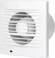 Orno Vonios ventiliatorius GRILLE, laiko jungiklis, 100 mm, balta