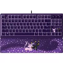 Razer Ornata V3 Tenkeyless | Klaviatūra žaidimams | su laidu | US | Razer Mecha-Membrane Switches | Riešo atrama | Pokémon Espeon/Umbreon Edition