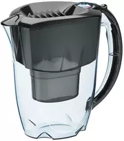 Aquaphor Amethyst juodas 2,8 l ąsotis su 9 papildomais filtrais (3 Maxfor+, 3 H, 3 Mg)
